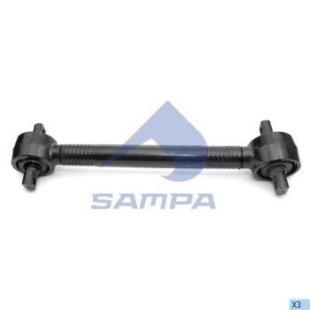 8 599 р. Штанга реактивная IVECO (L=610x152x21) SAMPA SAMPA 095.248 SAMPA 095.248  с доставкой в г. Пермь. Увеличить фотографию 1