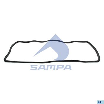 4 399 р. Молдинг VOLVO стекла лобового (уплотнитель) SAMPA SAMPA 032.479  с доставкой в г. Пермь. Увеличить фотографию 1