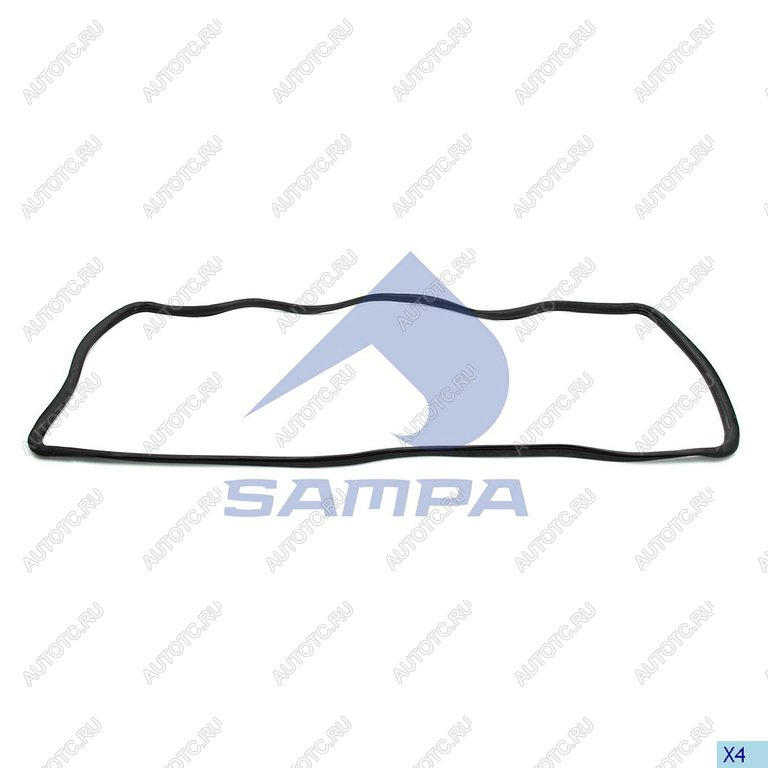 4 399 р. Молдинг VOLVO стекла лобового (уплотнитель) SAMPA SAMPA 032.479  с доставкой в г. Пермь
