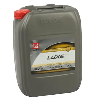 11 599 р. Масло моторное ЛЮКС A3B3B4SNCF 5W40 синт.20л17кг ЛУКОЙЛ LUKOIL 3052087  с доставкой в г. Пермь. Увеличить фотографию 1