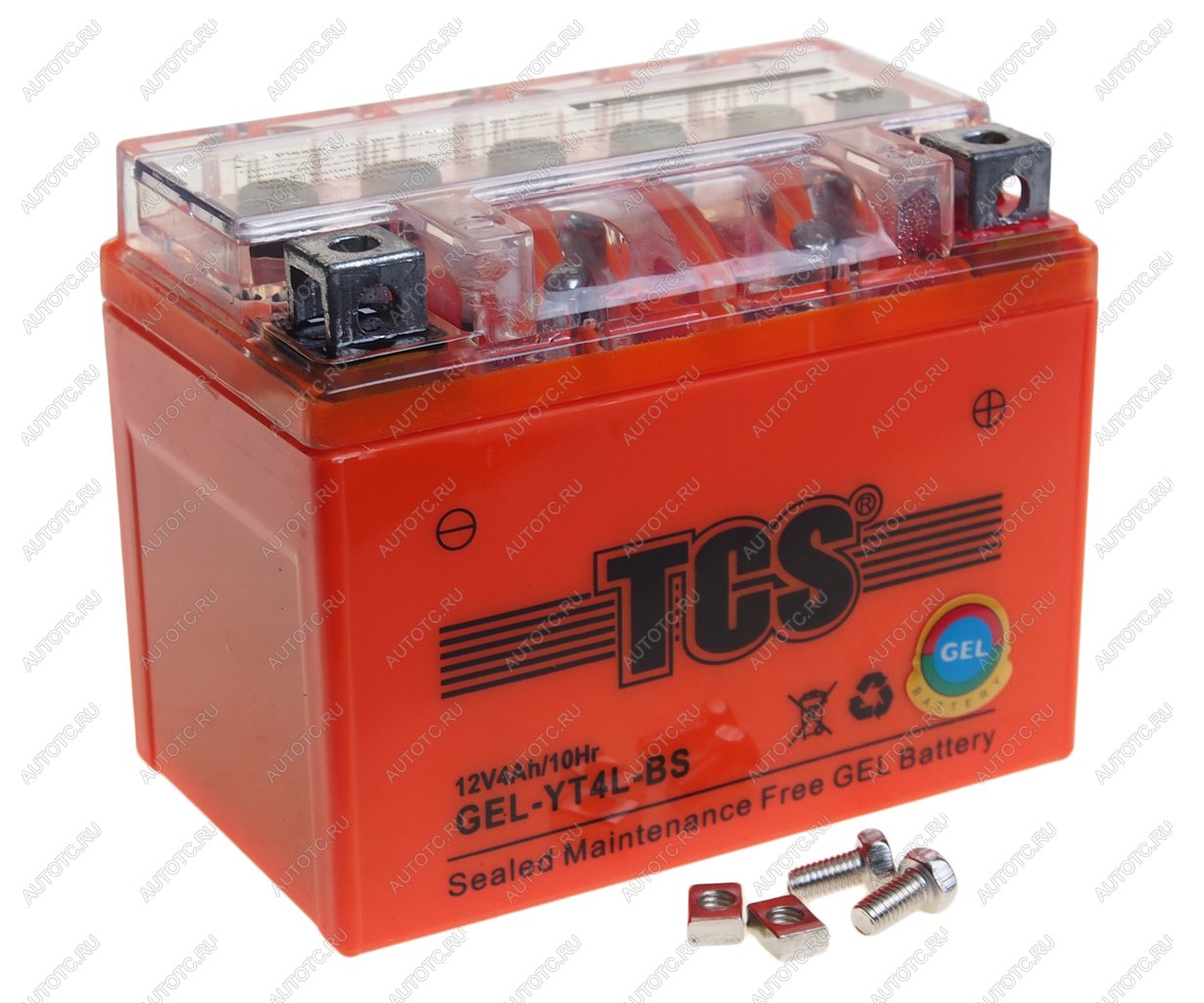 1 669 р. Аккумулятор TCS GEL 4Ач TCS 6ст4 yt4l-bs  с доставкой в г. Пермь