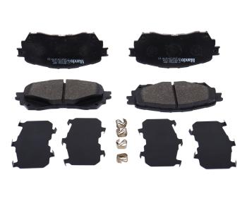 2 299 р. Колодки тормозные MAZDA 6 (12-) передние (4шт.) MANDO MANDO mbf015646 MANDO mbf015646  с доставкой в г. Пермь. Увеличить фотографию 1