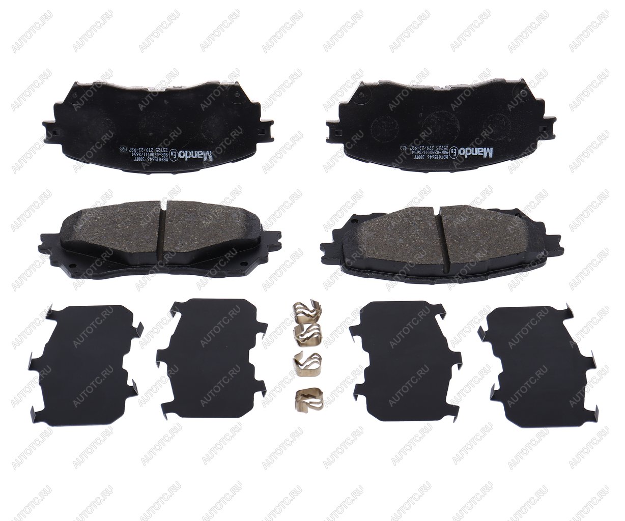 2 299 р. Колодки тормозные MAZDA 6 (12-) передние (4шт.) MANDO MANDO mbf015646 MANDO mbf015646  с доставкой в г. Пермь