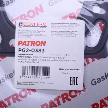1 399 р. Прокладка головки блока MITSUBISHI Lancer (00-),Mirage PATRON PATRON pg20383  с доставкой в г. Пермь. Увеличить фотографию 3