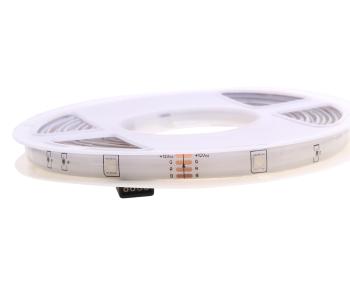 1 199 р. Лента светодиодная гибкая 12W 5м IP65 12V RGB цветная, пульт управления GRISARD ELECTRIC GRISARD ELECTRIC gre-002-0121  с доставкой в г. Пермь. Увеличить фотографию 4