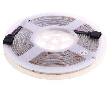 1 199 р. Лента светодиодная гибкая 12W 5м IP65 12V RGB цветная, пульт управления GRISARD ELECTRIC GRISARD ELECTRIC gre-002-0121  с доставкой в г. Пермь. Увеличить фотографию 3