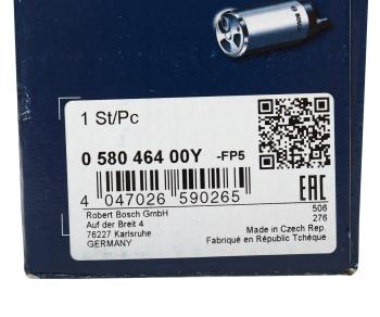 16 249 р. Насос топливный FORD F-250 (99-03) BOSCH BOSCH 058046400y BOSCH 058046400y  с доставкой в г. Пермь. Увеличить фотографию 4