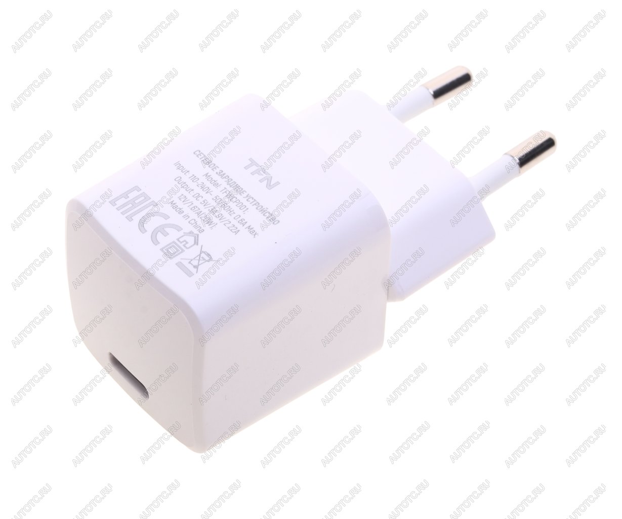 659 р. Устройство зарядное в розетку 1USB TFN TFN tfn-wcrpd09  с доставкой в г. Пермь