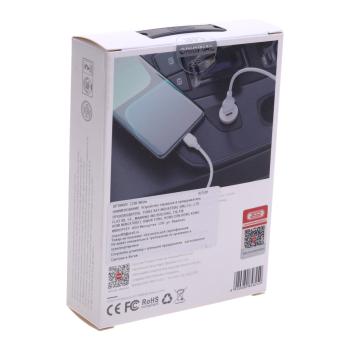 669 р. Устройство зарядное в прикуриватель 1USB + 1 Type C 12V XO XO cc56 white  с доставкой в г. Пермь. Увеличить фотографию 4
