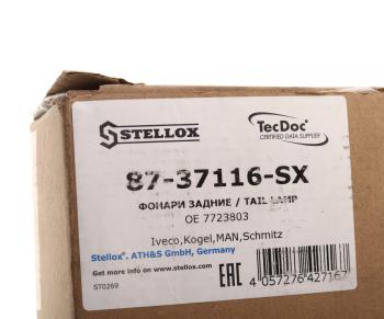 1 399 р. Фонарь задний KRONE KOEGEL MERCEDES левый STELLOX STELLOX 87-37116-sx  с доставкой в г. Пермь. Увеличить фотографию 4