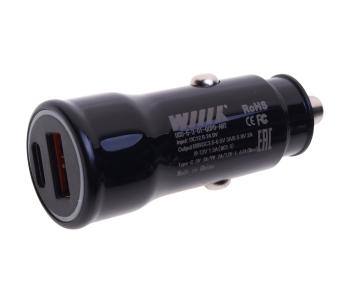 569 р. Устройство зарядное в прикуриватель 1USB + 1 Type C 12V WIIIX WIIIX ucc-5-2-01-qcpd-ant  с доставкой в г. Пермь. Увеличить фотографию 1