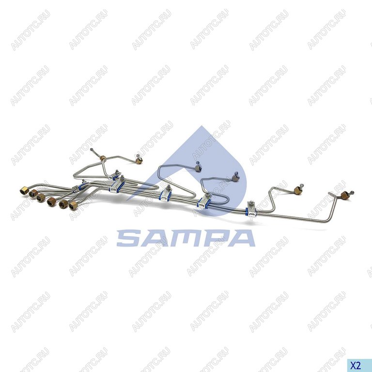 4 399 р. Трубка топливная MAN комплект SAMPA SAMPA 020.707  с доставкой в г. Пермь