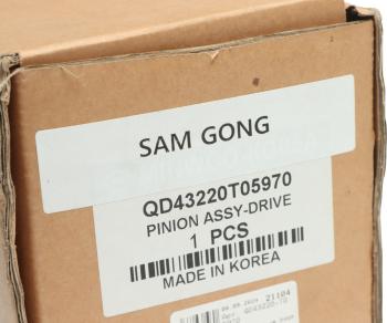 15 649 р. Вал КПП HYUNDAI HD65,78 дв.D4GA (M035S5) первичный SAMGONG SAMGONG qd43220-t05970  с доставкой в г. Пермь. Увеличить фотографию 5
