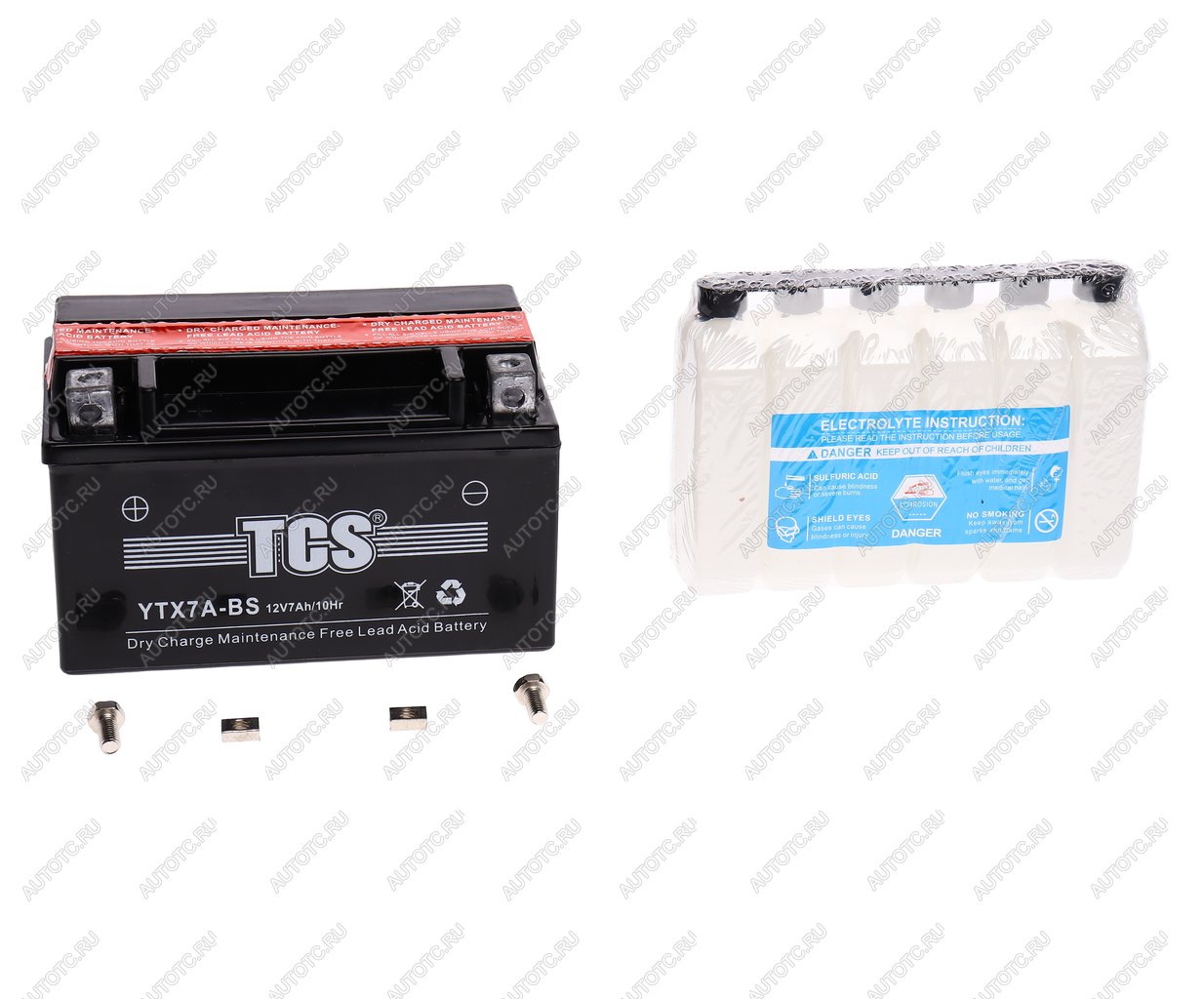 2 789 р. Аккумулятор TCS AGM 7Ач TCS 6ст7 ytx7a-bs  с доставкой в г. Пермь