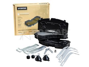 12 399 р. Колодки тормозные SCHMITZ дисковые универсальные ROSTAR ROSTAR 180.000328  с доставкой в г. Пермь. Увеличить фотографию 1