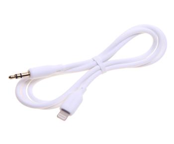 319 р. Переходник iPhone (5-) на jack 3.5 BOROFONE BOROFONE bl18 белый  с доставкой в г. Пермь. Увеличить фотографию 1