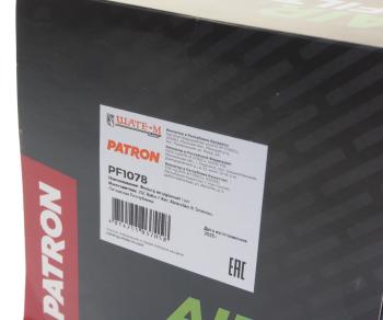 759 р. Фильтр воздушный MERCEDES A (W168) (1.41.62.0) PATRON PATRON pf1078  с доставкой в г. Пермь. Увеличить фотографию 2