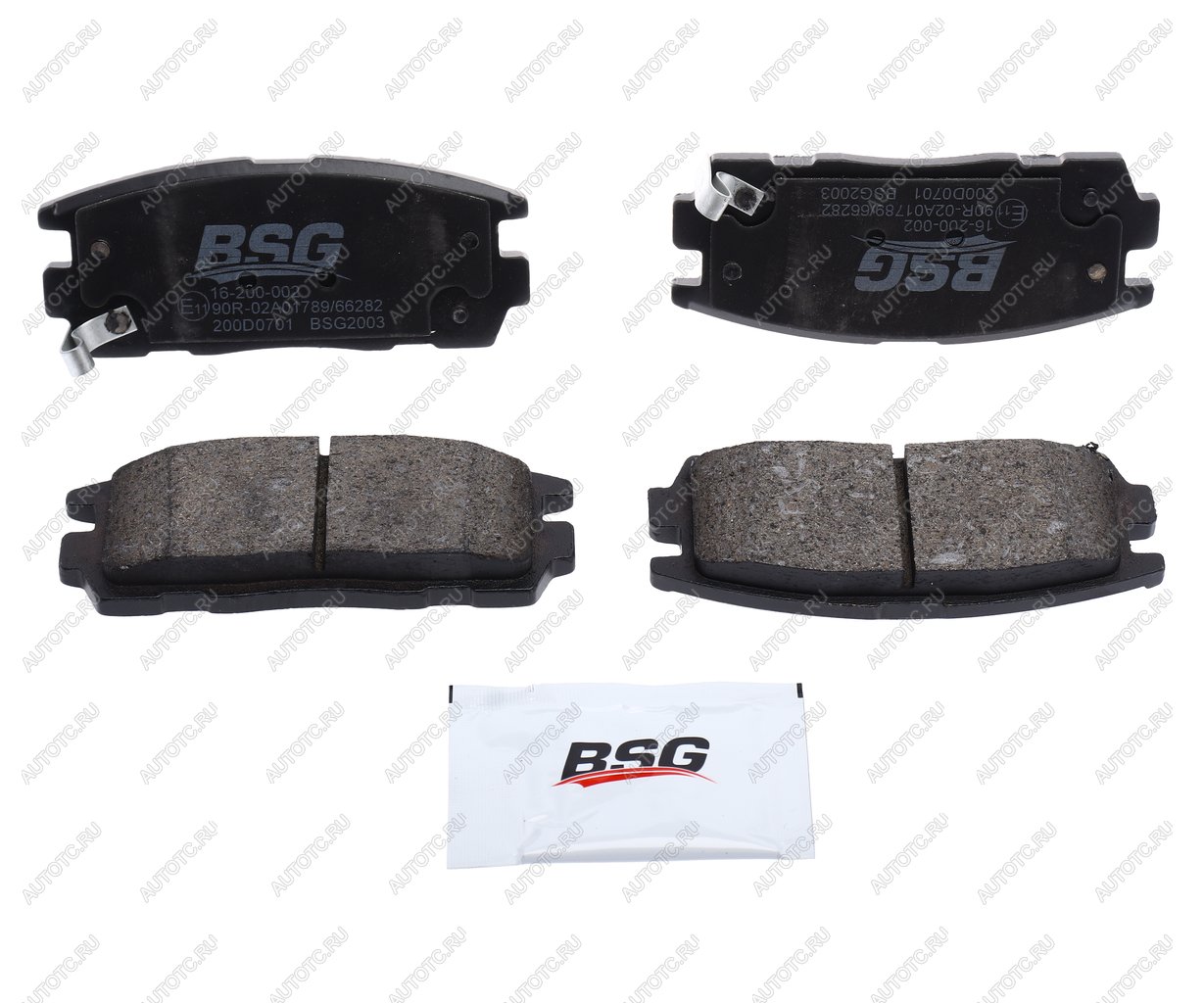 1 069 р. Колодки тормозные CHEVROLET Captiva (06-) OPEL Antara (06-) задние (4шт.) BSG BSG bsg16200002  с доставкой в г. Пермь