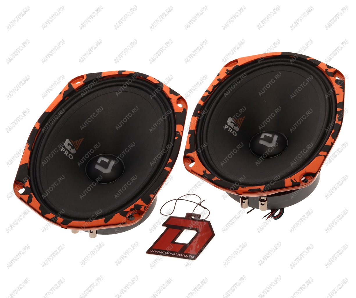 5 999 р. Колонки среднечастоные 6х9 (16х23см) 140Вт DL AUDIO DL AUDIO gryphon pro 69 se  с доставкой в г. Пермь