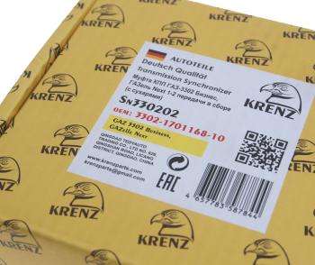 4 499 р. Муфта КПП ГАЗ-3302 Бизнес,ГАЗель Next 1-2 передачи в сборе (с сухарями) KRENZ KRENZ sn330202  с доставкой в г. Пермь. Увеличить фотографию 3