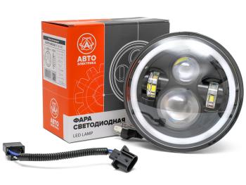 2 079 р. Фара ВАЗ-21213,УАЗ-31519 Хантер 4 диода, с ДХО и поворотником AVTOELECTRICA AVTOELECTRICA 62.3711-4led ae (фг024 ae)  с доставкой в г. Пермь. Увеличить фотографию 1