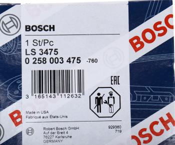 8 749 р. Датчик кислорода универсальный 4 контакта BOSCH BOSCH 0258003475  с доставкой в г. Пермь. Увеличить фотографию 5