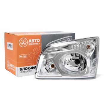8 999 р. Фара блок ГАЗон Next левая AVTOELECTRICA AVTOELECTRICA с41r11.3711013 ae (фг027 ae)  с доставкой в г. Пермь. Увеличить фотографию 1