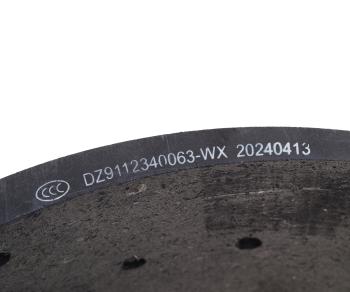 599 р. Накладка тормозной колодки SHAANXI задней (217х220) OE SHACMAN dz9112340063  с доставкой в г. Пермь. Увеличить фотографию 3