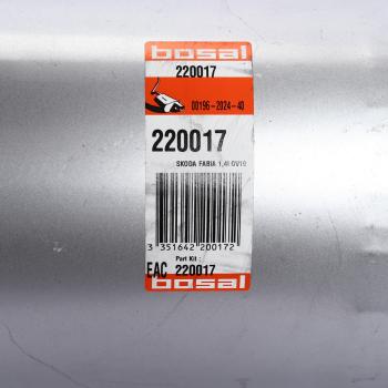 11 549 р. Глушитель SEAT Ibica (09-17) SKODA Fabia (07-14) задняя часть BOSAL BOSAL 220-017  с доставкой в г. Пермь. Увеличить фотографию 3