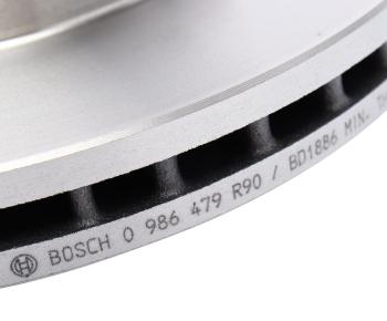 4 099 р. Диск тормозной NISSAN Maxima (00-),Primera (P12) передний (1шт.) BOSCH BOSCH 0986479r90  с доставкой в г. Пермь. Увеличить фотографию 5