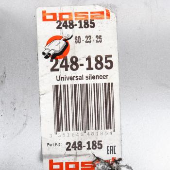 13 199 р. Глушитель универсальный средняя часть BOSAL BOSAL 248-185  с доставкой в г. Пермь. Увеличить фотографию 3