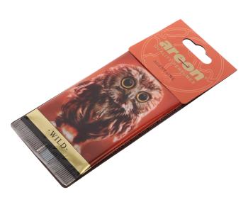 Ароматизатор подвесной пластина (агент сова) Wild AREON AREON aw08