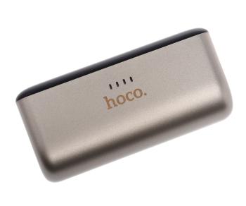 1 399 р. Аккумулятор внешний 5000мАч для зарядки мобильных устройств HOCO HOCO q31 type-c золотой  с доставкой в г. Пермь. Увеличить фотографию 4