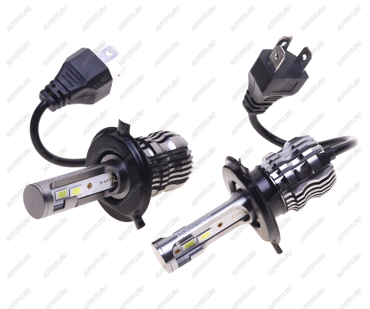 1 999 р. Лампа светодиодная 12V H4 P43t 4000lm бокс (2шт.) CLEARLIGHT CLEARLIGHT clx5led60h4-2  с доставкой в г. Пермь