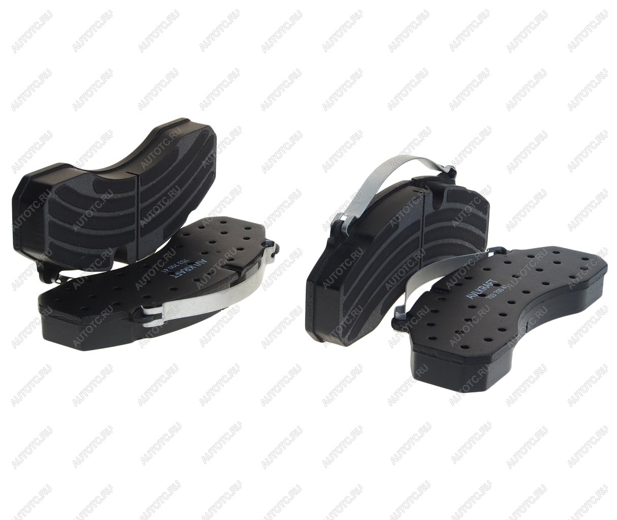 7 799 р. Колодки тормозные SITRAK HOWO A7 (09-) передние (4шт.) AVLKRAFT AVLKRAFT 70370041  с доставкой в г. Пермь