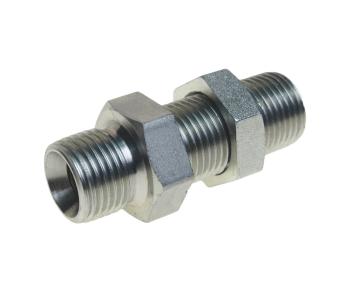 Адаптер BSP(Ш)12-BSP(Ш)12 удлиненный (с гайкой,проходной) ZHHMC ZHHMC 6b-08ln