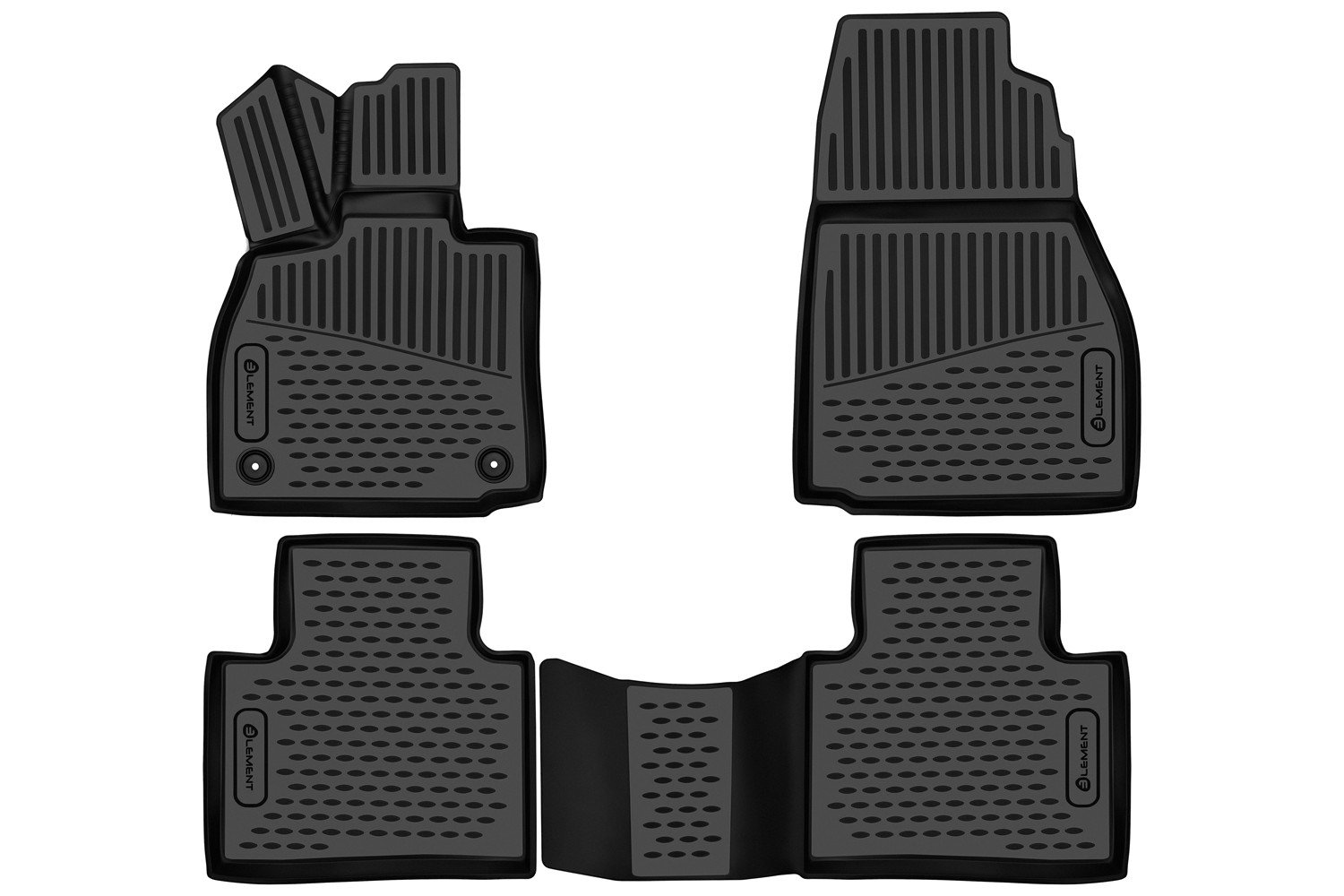 5 949 р. Коврики 3D в салон подходят для HONGQI HS3 2023 - 4шт.   Хонги Element element3da7104310k  с доставкой в г. Пермь
