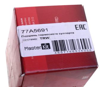 739 р. Ремкомплект суппорта VW Golf,Passat (12-) переднего с поршнем MASTERKIT MASTERKIT 77a5691  с доставкой в г. Пермь. Увеличить фотографию 3