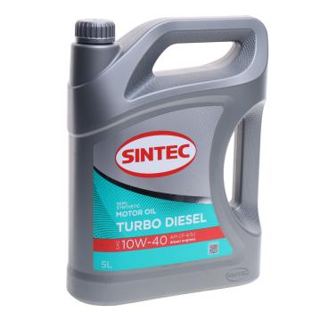 1 539 р. Масло дизельное TURBO DIESEL CF-4SJ 10W40 псинт.5л SINTEC SINTEC 102538  с доставкой в г. Пермь. Увеличить фотографию 1