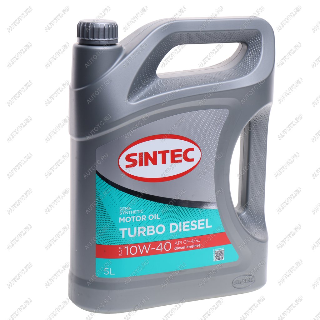 1 539 р. Масло дизельное TURBO DIESEL CF-4SJ 10W40 псинт.5л SINTEC SINTEC 102538  с доставкой в г. Пермь