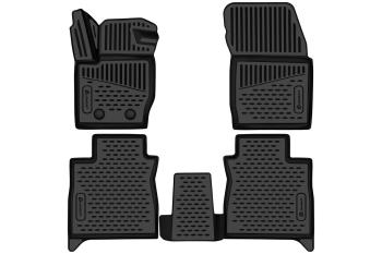 Коврики 3D в салон подходят для HAVAL H5 2024 - 4шт. (полиуретан)  Хавал Н5 Element element3dan0718210k