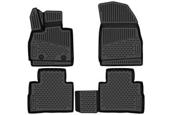 Коврики 3D в салон подходят для JAECOO J8 2024 - 4шт. (полиуретан)  Джаеку Element element3da71038210k