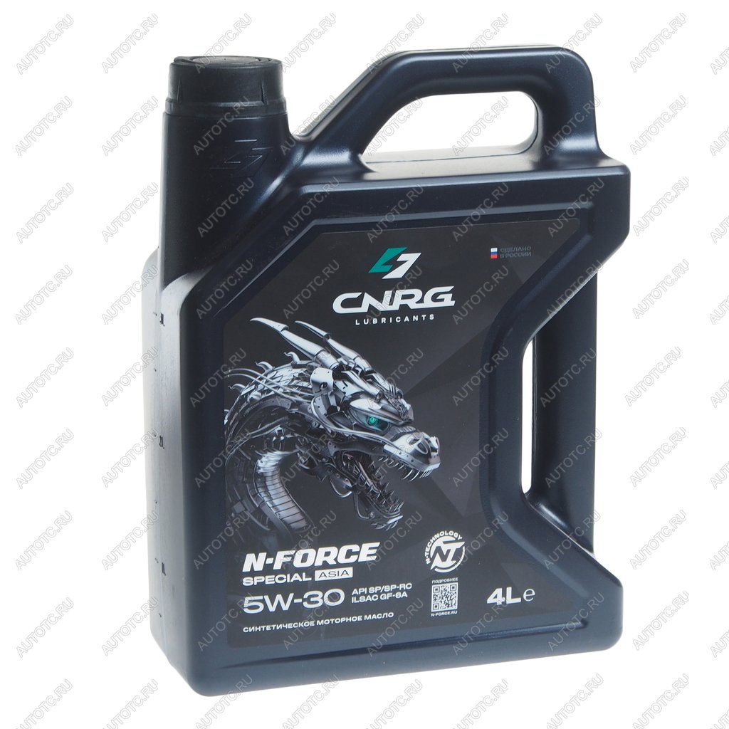 2 299 р. Масло моторное N-Force Asia SPSP-RCGF-6A 5W30 синт.4л CNRG CNRG cnrg-268-0004  с доставкой в г. Пермь