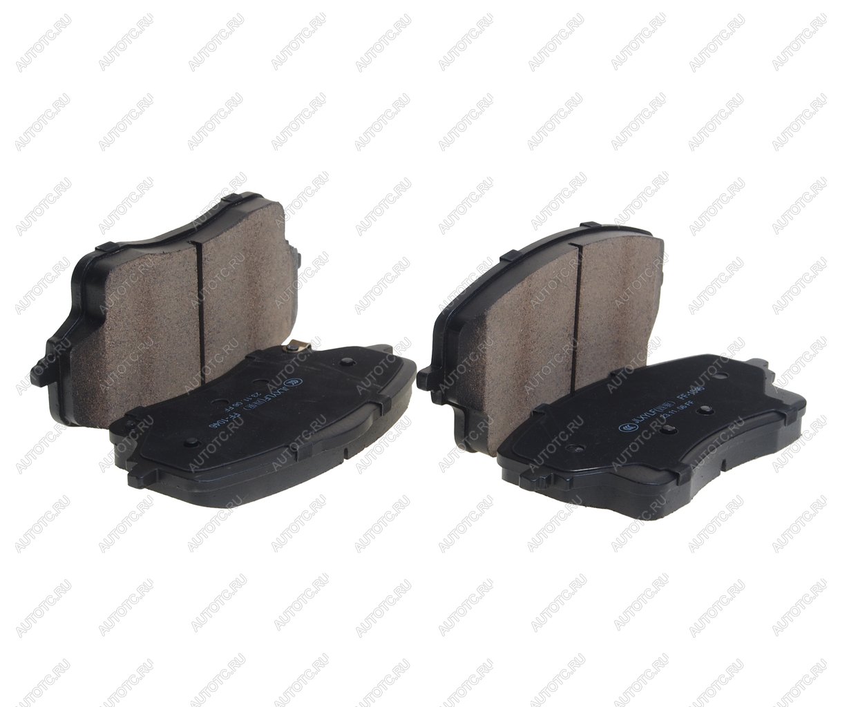 7 499 р. Колодки тормозные HYUNDAI i40 KIA Optima,Ceed (12-) передние (R16) (4шт.) BRAKE PADS BRAKE PADS ff-1046  с доставкой в г. Пермь