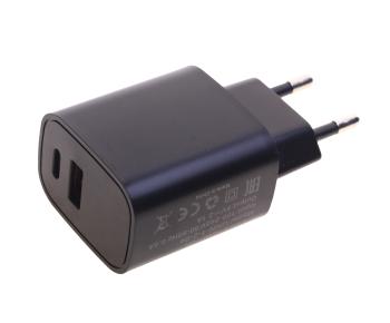 389 р. Устройство зарядное в розетку 2USB WIIIX WIIIX unn-1-2-04 black  с доставкой в г. Пермь. Увеличить фотографию 3
