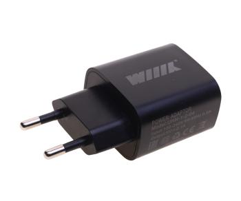389 р. Устройство зарядное в розетку 2USB WIIIX WIIIX unn-1-2-04 black  с доставкой в г. Пермь. Увеличить фотографию 2