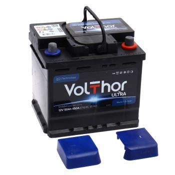 8 499 р. Аккумулятор VOLTHOR Ultra 50Ач обратная полярность VOLTHOR 6ст50(0) 55010  с доставкой в г. Пермь. Увеличить фотографию 2