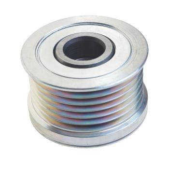 3 699 р. Шкив VW Golf (04-14) AUDI A3 (08-13) SEAT Leon (06-13) SKODA Octavia (09-13) генератора MEAT&DORIA MEAT&DORIA 45080  с доставкой в г. Пермь. Увеличить фотографию 2