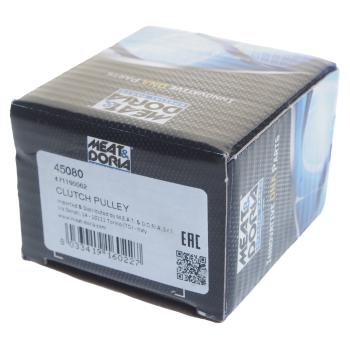 3 699 р. Шкив VW Golf (04-14) AUDI A3 (08-13) SEAT Leon (06-13) SKODA Octavia (09-13) генератора MEAT&DORIA MEAT&DORIA 45080  с доставкой в г. Пермь. Увеличить фотографию 4