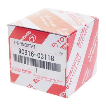 2 089 р. Термостат TOYOTA Land Cruiser (17-) OE TOYOTA 90916-03118  с доставкой в г. Пермь. Увеличить фотографию 3
